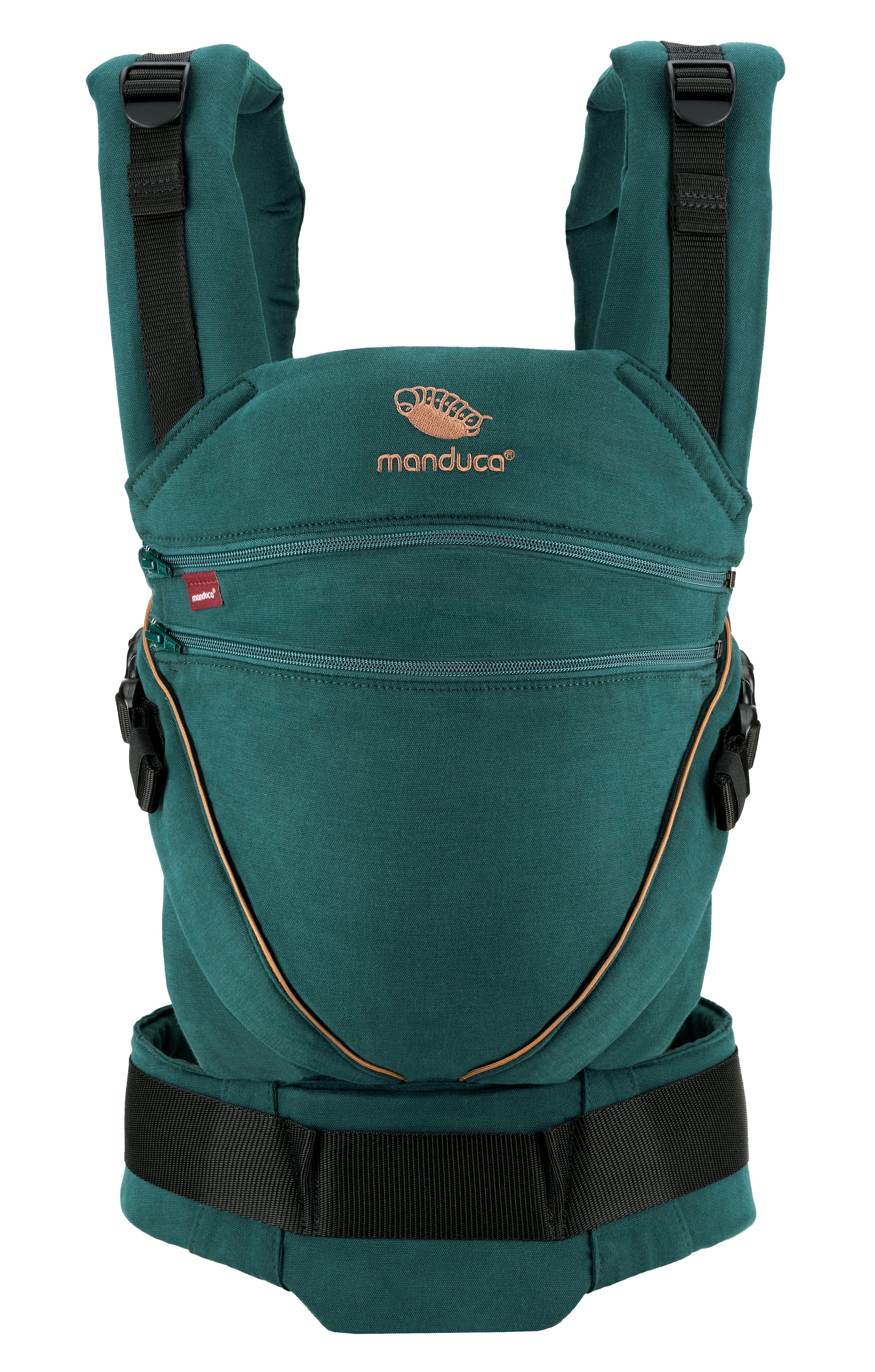 manduca® XT Cotton Denimteal/Toffee & FREE Pabobo Nightlight (valued at $20)