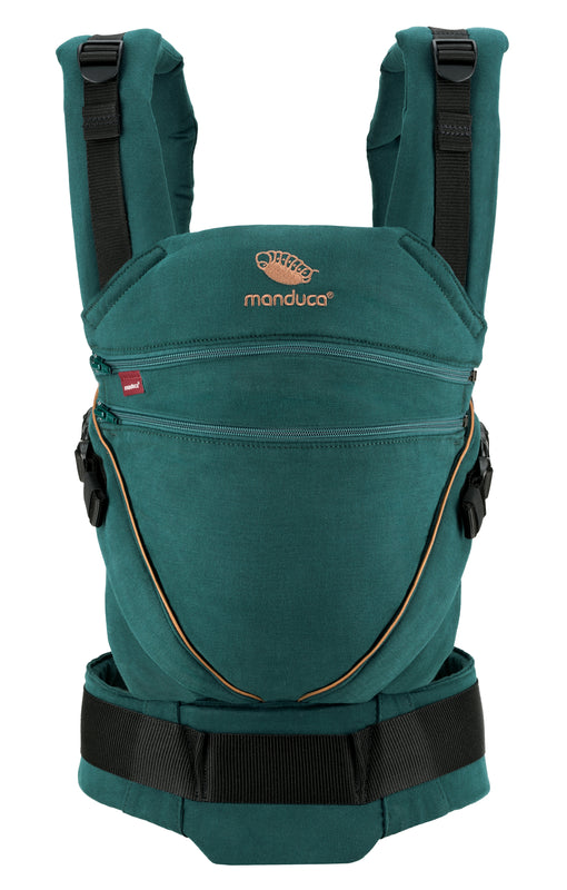 manduca® XT Cotton Denimteal/Toffee & FREE Pabobo Nightlight (valued at $20)