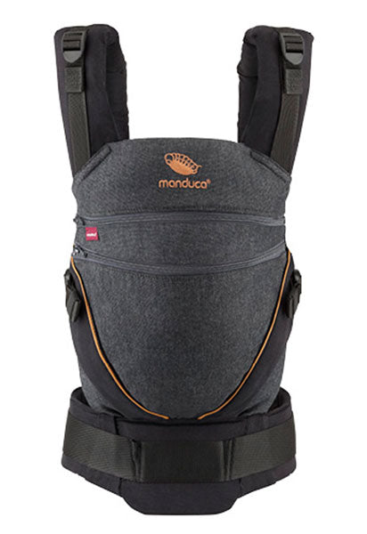 manduca XT Pure Cotton - DenimBlack/Toffee & FREE Pabobo Night Light (valued at $20)