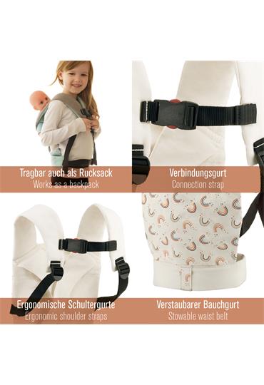 manduca® DollCarrier LimitedEdition - RainbowDay