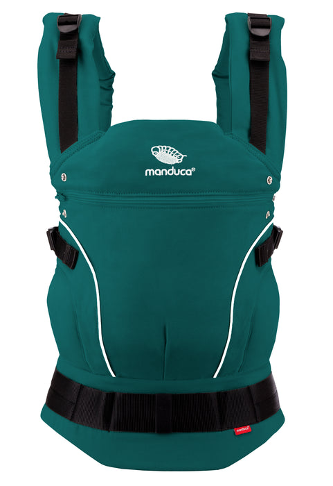 manduca First Pure Cotton carrier - Teal & FREE Size It Black (valued at rrp$24.95)