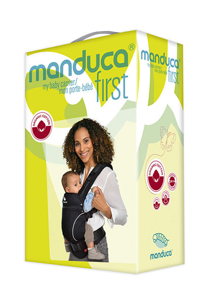 manduca First pure cotton carrier - Mint & FREE Size It Black (valued at rrp$24.95)